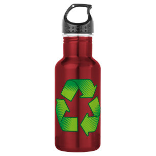 Recycelnd Symbol Trinkflasche