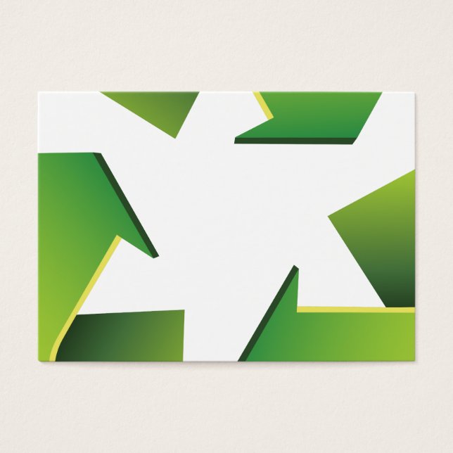 Recycelnd Zeichen (Vorderseite)