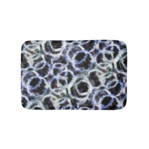 recyceltes Indigo Shibori : Badematte