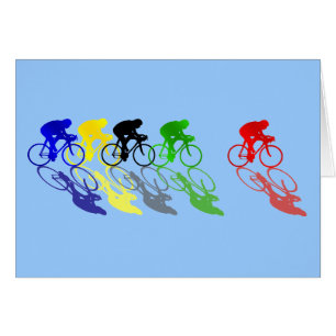 Recyclage de course sur route de vélo de route