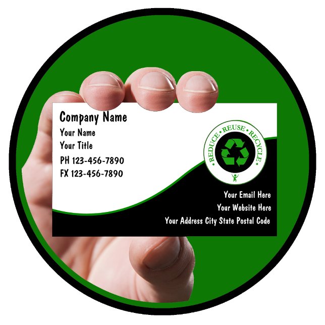 Recyclage des Cartes de visite (Créateur téléchargé)