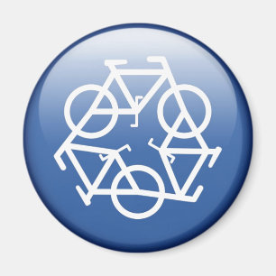 recycle aimant bleu par Petr Kratochvil