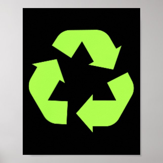 Recycle der Umweltverträglichkeit Poster (Vorne)