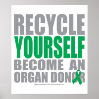 Recycle dir selbst Organspender