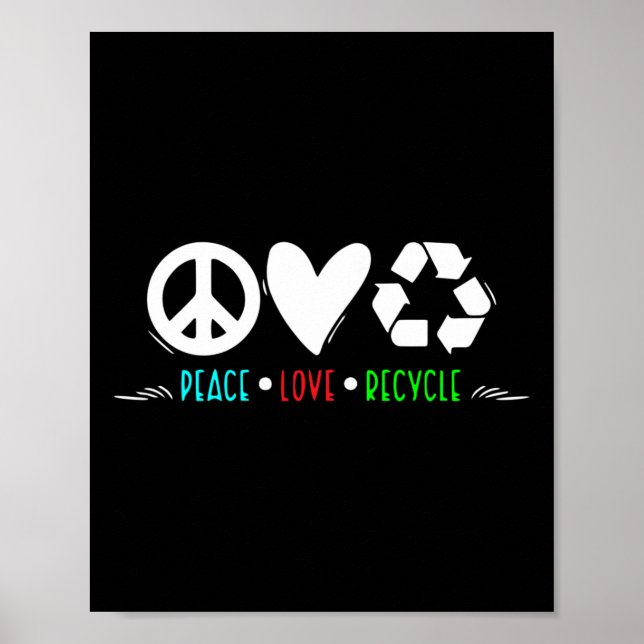 Recycle Earth Day - Recycelnd Poster (Vorne)