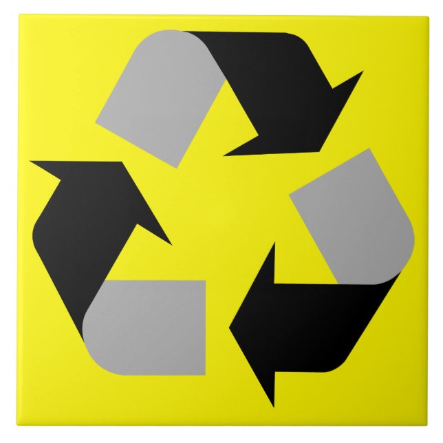 Recycle Fliese (Vorderseite)