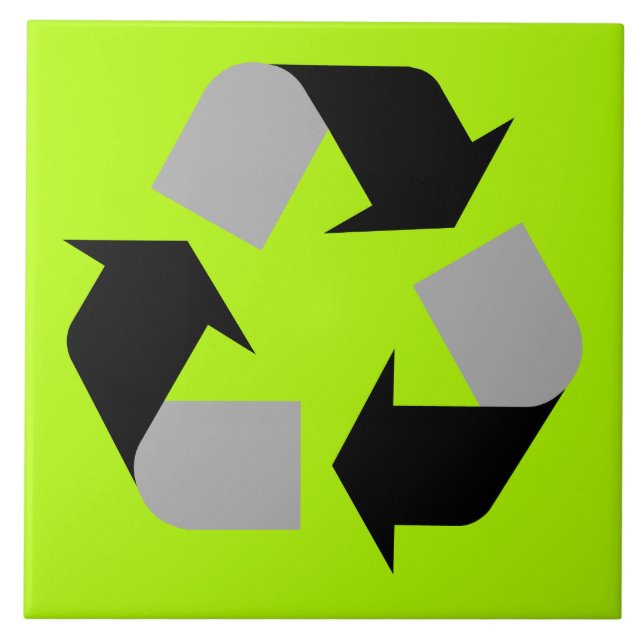 Recycle Fliese (Vorderseite)