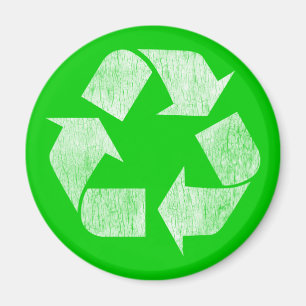 Recycle - Grün gehen Magnet