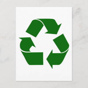 recycle postkarte
