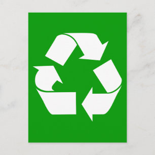 recycle postkarte