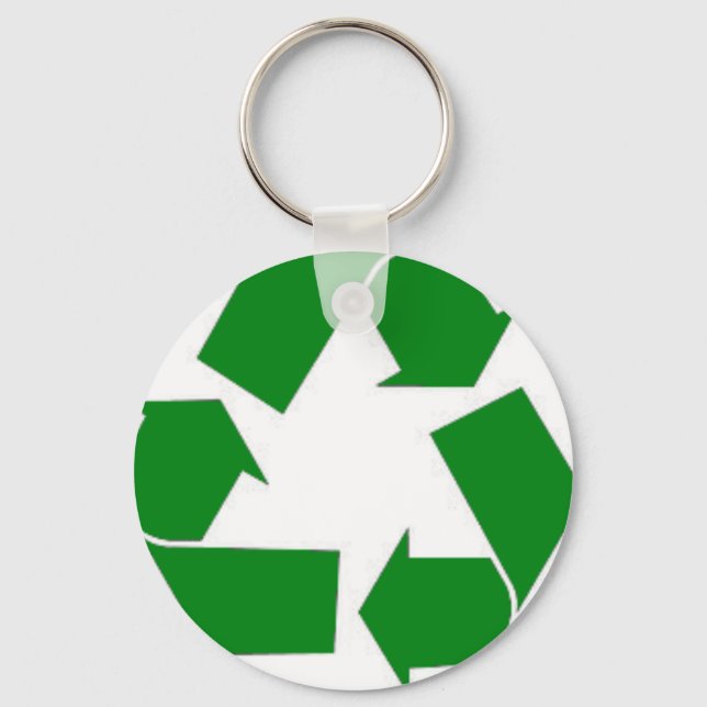 Recycle Schlüsselanhänger (Vorderseite)