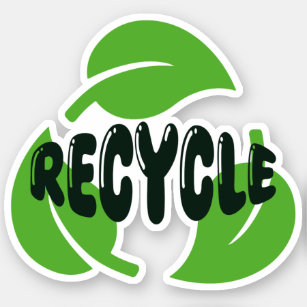 Recycle - Vinyl Aufkleber