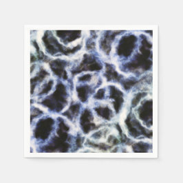 recycled indigo shibori : serviette