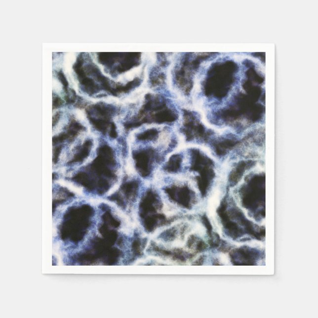 recycled indigo shibori : serviette (Vorderseite)