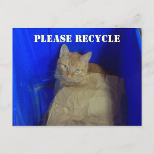Recycler la carte postale