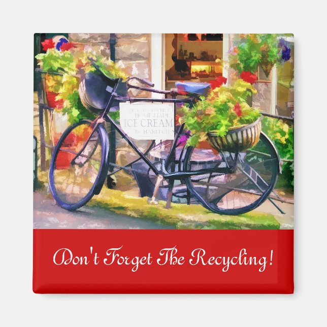 RECYCLING MAGNET (Vorne)
