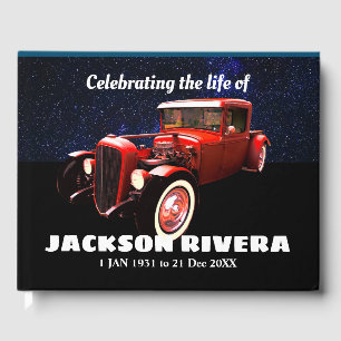 Red 1930 Street Rod Celebration of Life Gästebuch