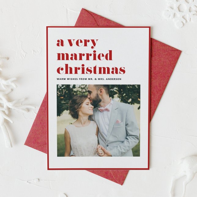 Red a Sehr Verheiratet Weihnachten Moderne Foto Ho (Von Creator hochgeladen)