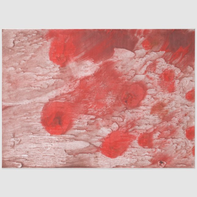Red abstract seidenpapier (Vorderseite)