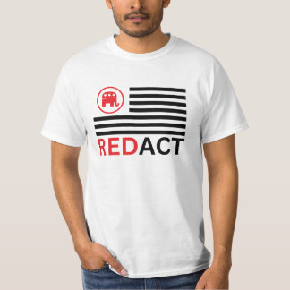 Red-Act-Konzept mit GOP- und Epstein-Dateien-T-Shi T-Shirt