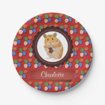 Red Add your name Hamster Oster