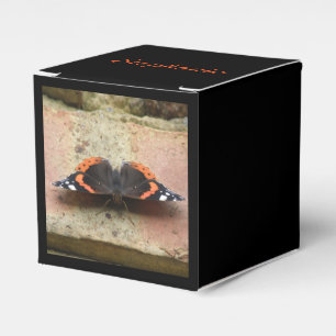 Red Admiral Butterfly Custom Gevor Box Geschenkschachtel
