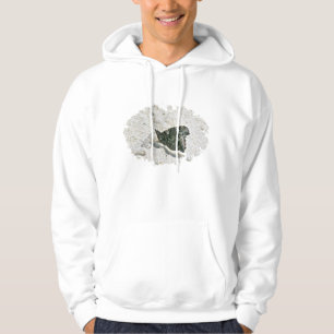 Red Admiral Butterfly on Beach Coordinated Items Hoodie
