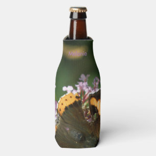 REd Admiral Butterfly und Buddleia Flasche Cooler Flaschenkühler