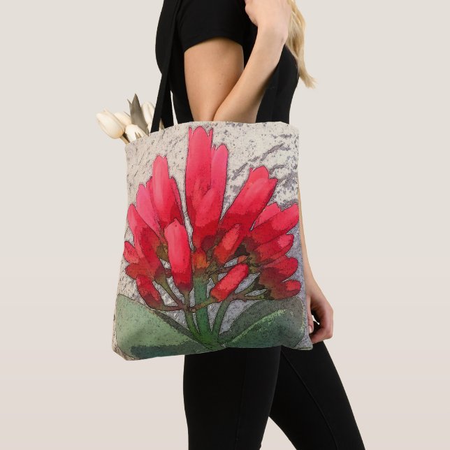 Red Agave Blume Tasche (Von Nahem)