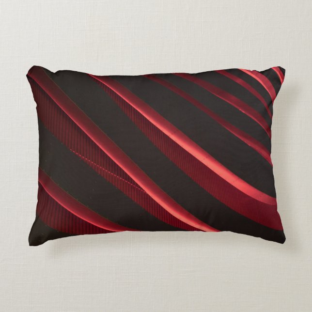 Red and black logo dekokissen (Vorderseite)