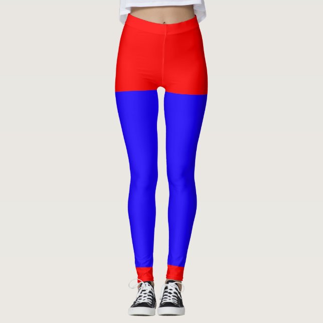Red And Blue Leggings (Vorderseite)