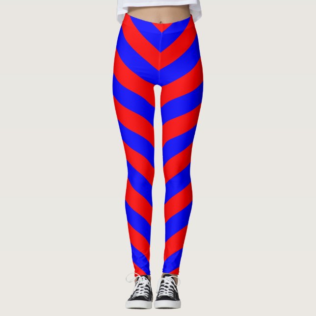 Red And Blue Leggings (Vorderseite)