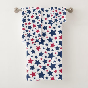 Red and Blue Stars - motif de drapeau américain
