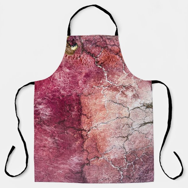 Red and brown abstract painting schürze (Vorderseite)