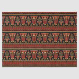 Red and Gold Art Decoupage Tissue Paper Seidenpapier