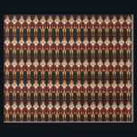 Red and Gold Christmas Nutcrackers Wrapping Paper Geschenkpapier<br><div class="desc">Schönes Verpackungspapier für Weihnachtsgeschenke oder Kunsthandwerk.</div>