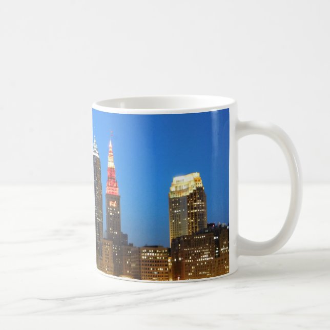 Red and Gold Cleveland OH Tasse (Rechts)