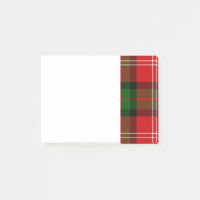 Red and Green Clan MacKintosh Tartan