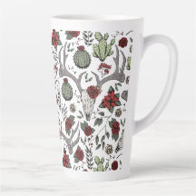 Red and Green Country Cowgirl Weihnachtsmann Antle