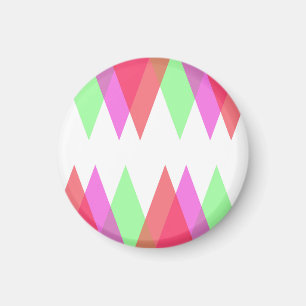 Red and Green Dreiecke Magnet