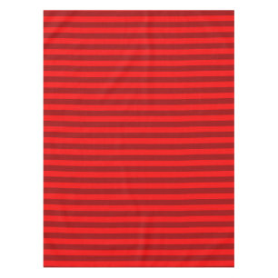 Red and Maroon Stripes Design Tischdecke