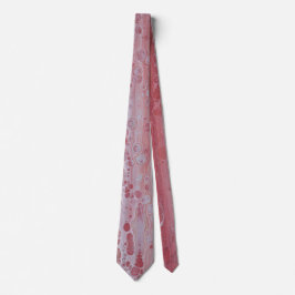 Red and Pink Splotches  Krawatte