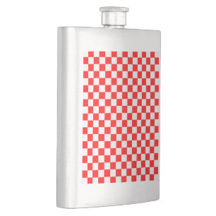 Red and White Classic Checkerboard von STaylor Flachmann