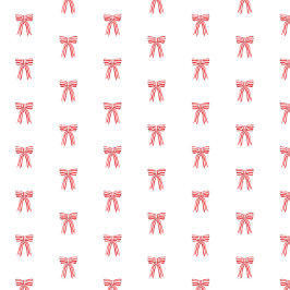 Red and White Satin Bows Red Candy Cane Stripbow Seidenpapier