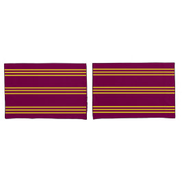 Red and Yellow Pillowcase Kissenbezug