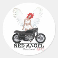 Red Angel Cafe Racer Motor Legend
