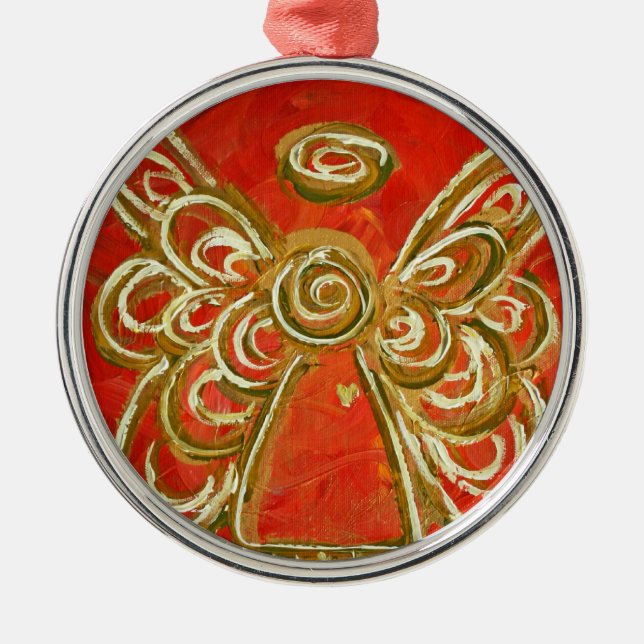 Red Angel Ornament (Vorne)