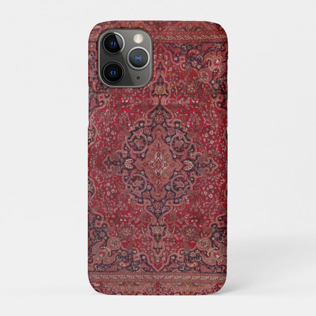 Red Antique Carpet Case-Mate iPhone Hülle (Rückseite)