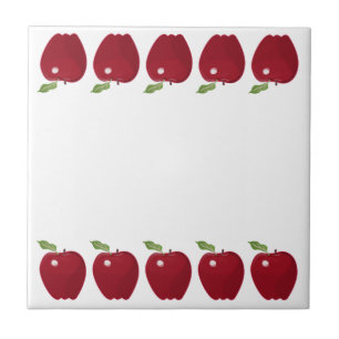 Red Apple Design Fliese