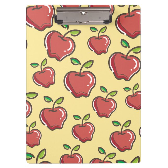 Red Apple Klemmbrett (Vorderseite)